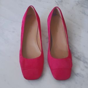 Talbots Jazz Pink Suede Pumps